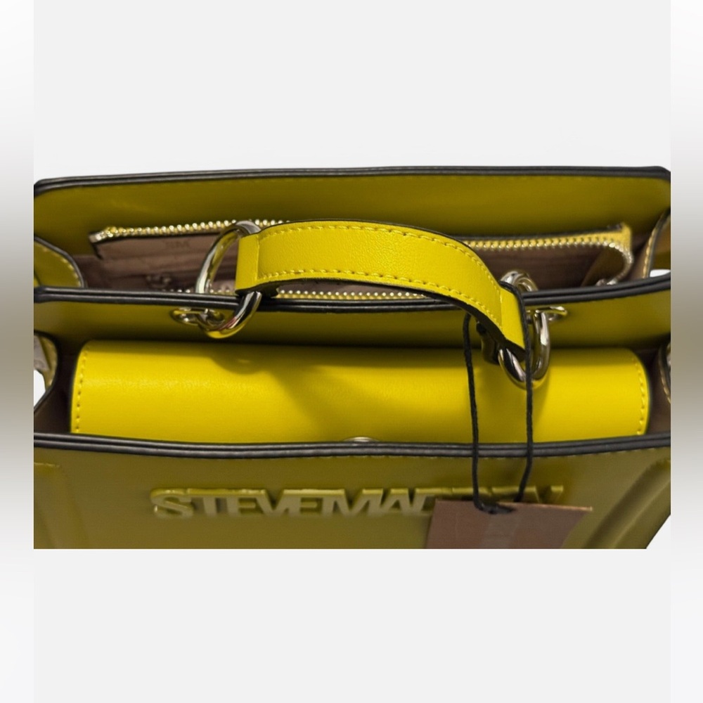 Steve Madden nwt Bevelyn Cress Satchel Crossbody Bag - Picture 2 of 3